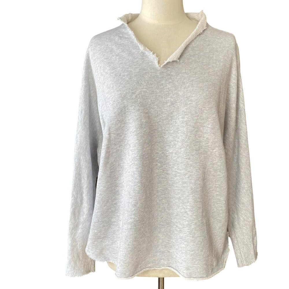 Frank & Eileen Effie Capelet Heritage Grey Triple Fleece